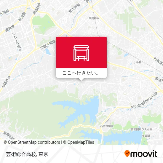 芸術総合高校地図