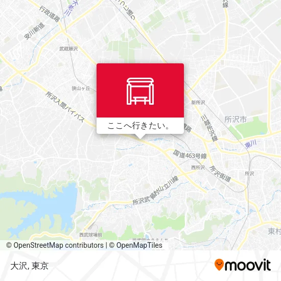 大沢地図
