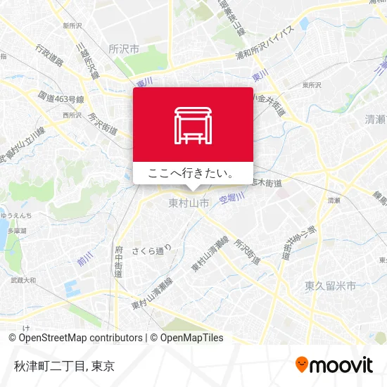 秋津町二丁目地図