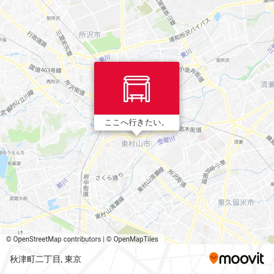 秋津町二丁目地図