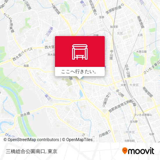三橋総合公園南口地図