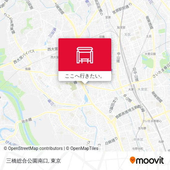 三橋総合公園南口地図