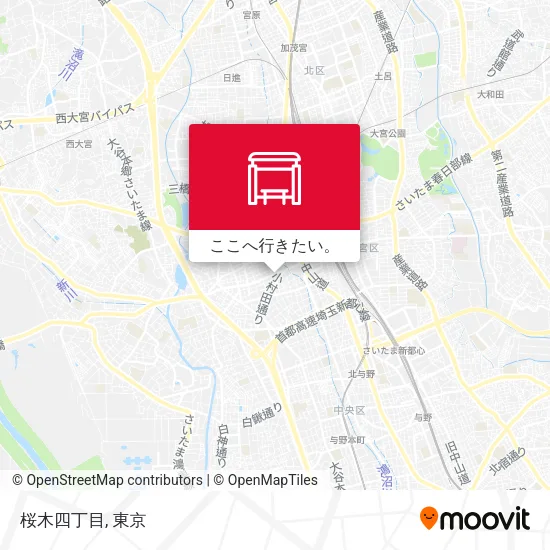 桜木四丁目地図
