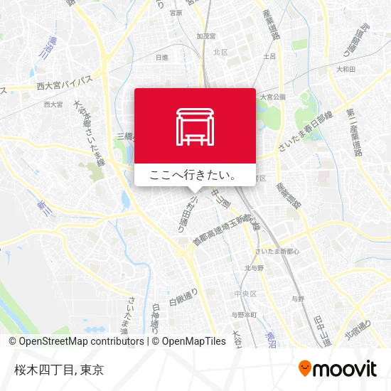 桜木四丁目地図