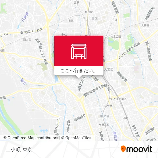 上小町地図
