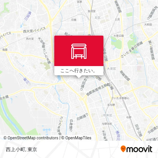 西上小町地図