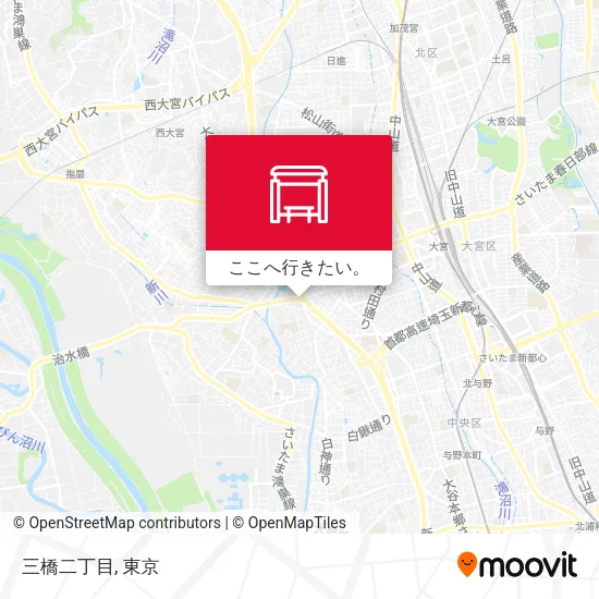 三橋二丁目地図