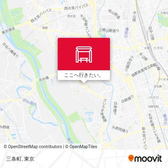 三条町地図