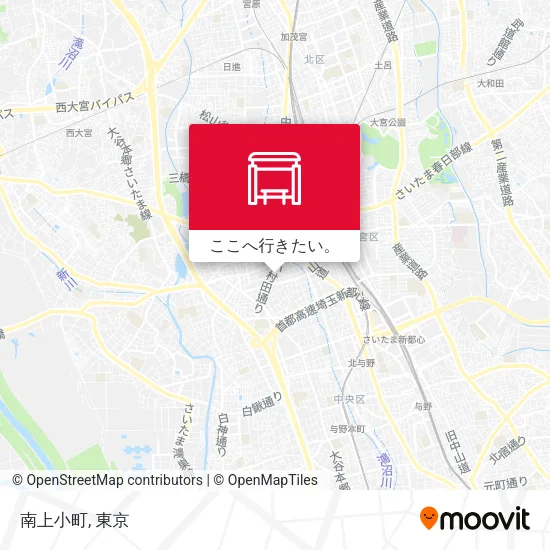 南上小町地図