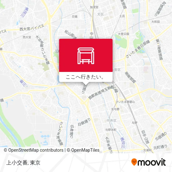 上小交番地図