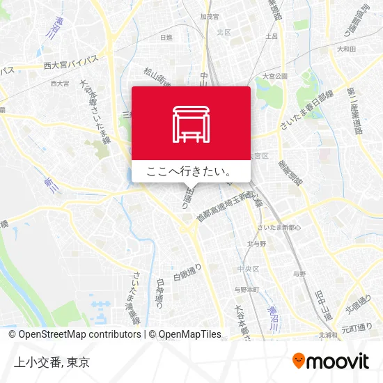 上小交番地図
