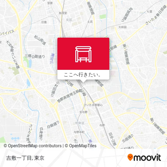 吉敷一丁目地図