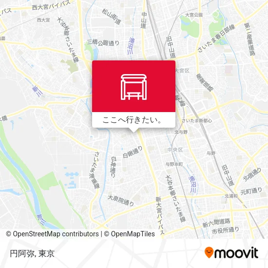円阿弥地図