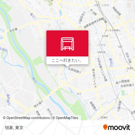 領家地図