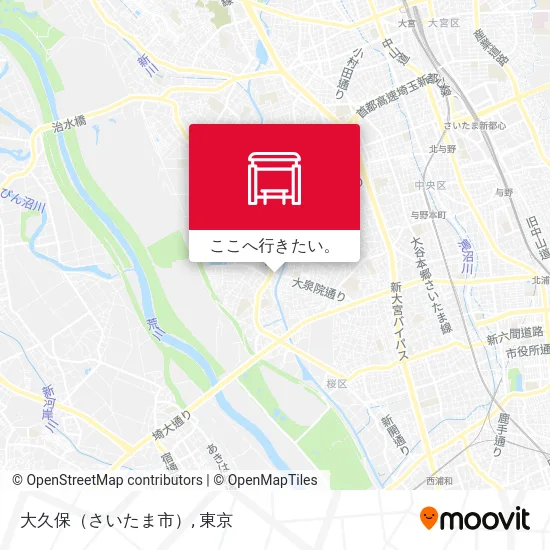 大久保（さいたま市）地図