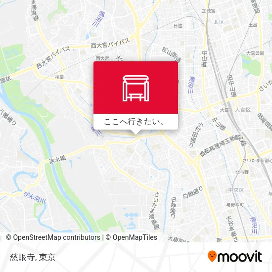 慈眼寺地図