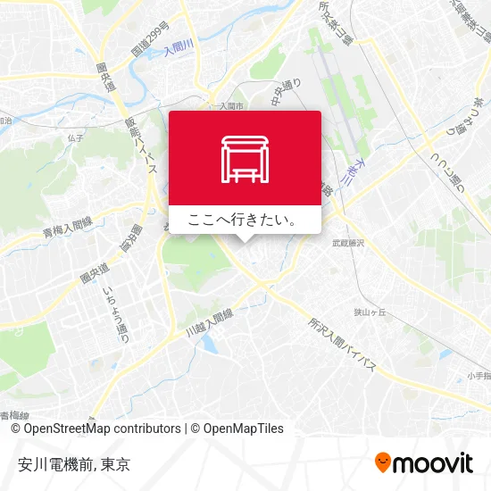 安川電機前地図