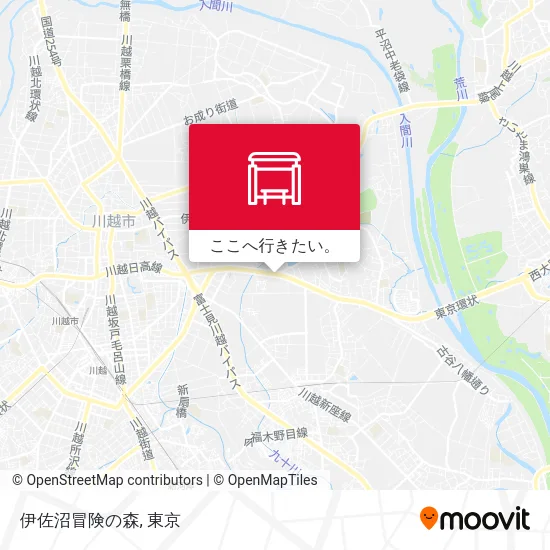 伊佐沼冒険の森地図