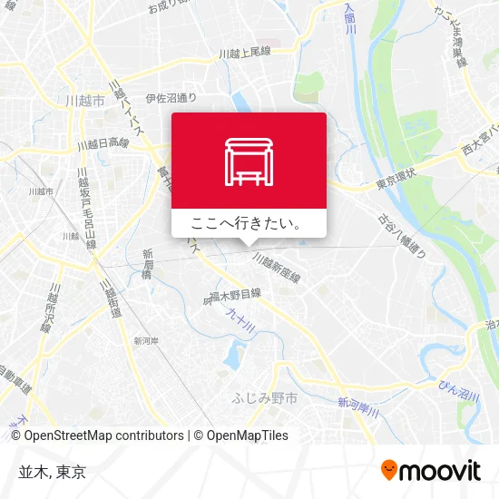 並木地図