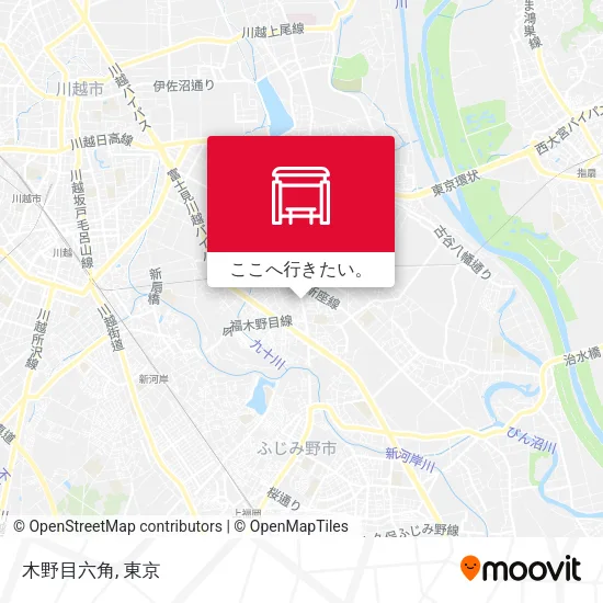 木野目六角地図