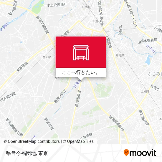県営今福団地地図
