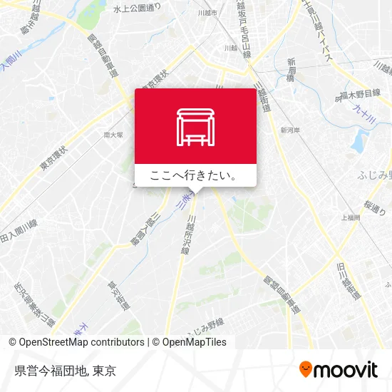 県営今福団地地図