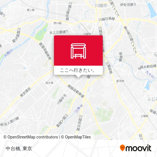 中台橋地図