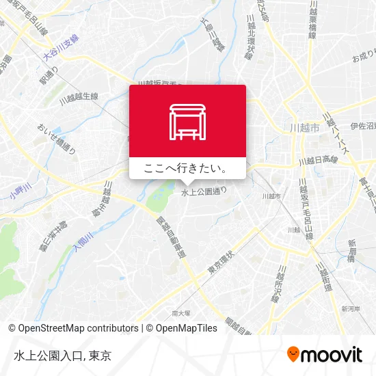 水上公園入口地図