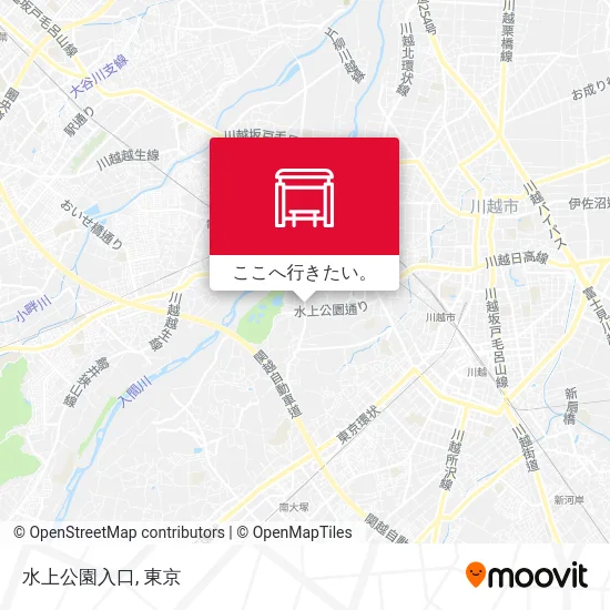 水上公園入口地図