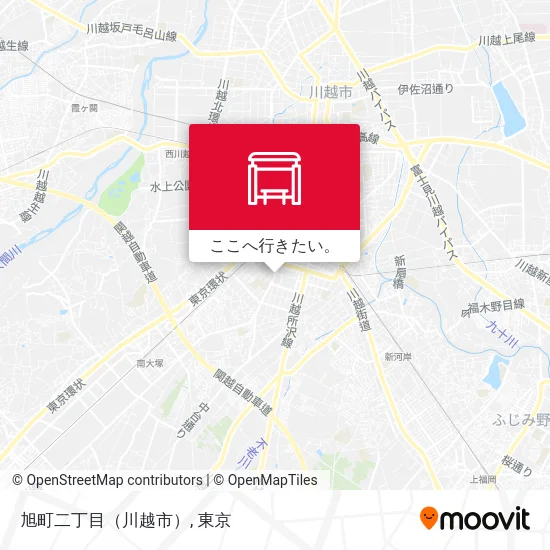 旭町二丁目（川越市）地図