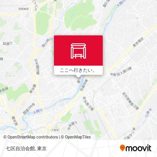 七区自治会館地図