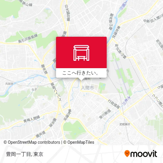 豊岡一丁目地図