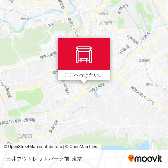 三井アウトレットパーク前地図