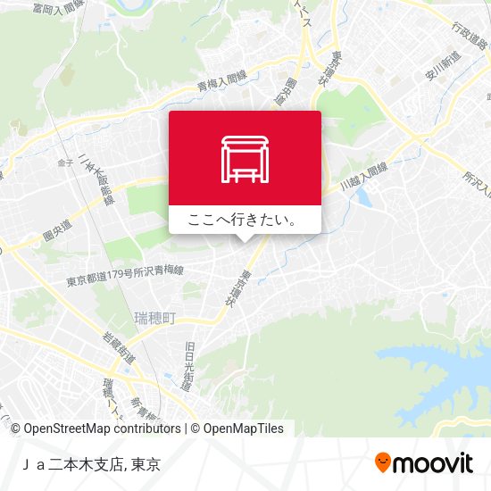 Ｊａ二本木支店地図