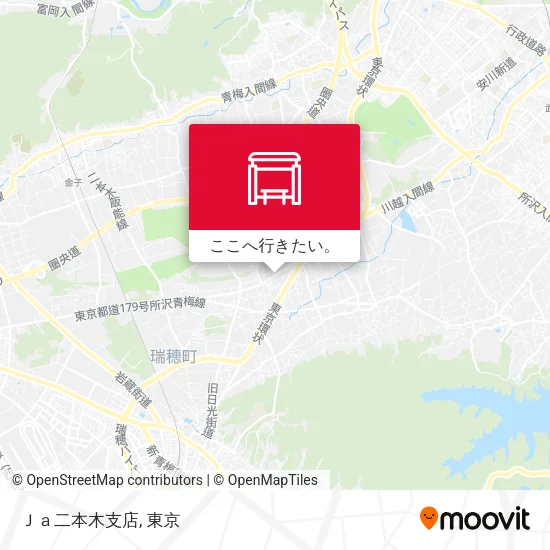 Ｊａ二本木支店地図