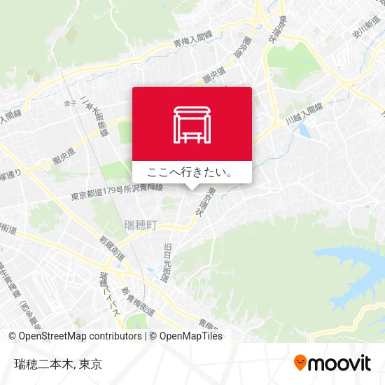 瑞穂二本木地図