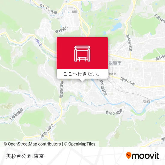 美杉台公園地図