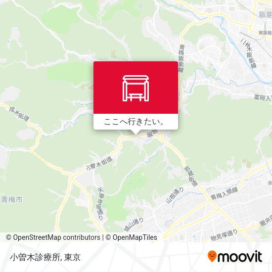 小曽木診療所地図