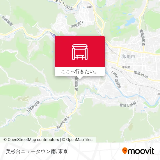 美杉台ニュータウン南地図