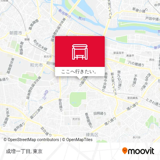 成増一丁目地図
