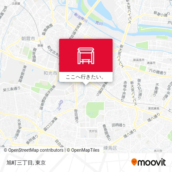 旭町三丁目地図