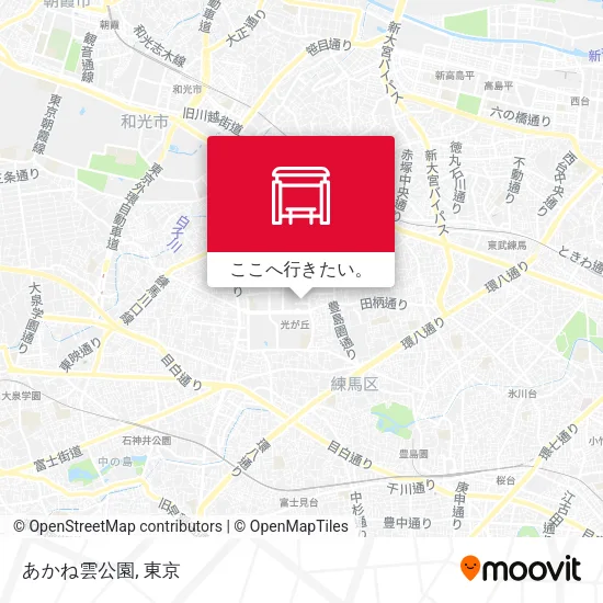 あかね雲公園地図