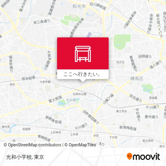 光和小学校地図