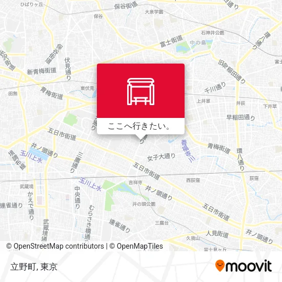 立野町地図