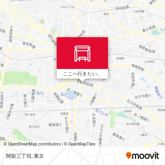 関前三丁目地図