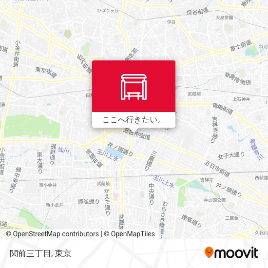 関前三丁目地図