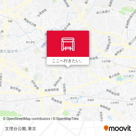 文理台公園地図