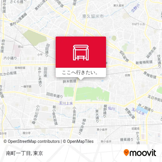 南町一丁目地図