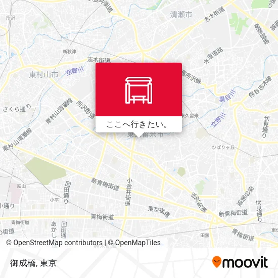 御成橋地図