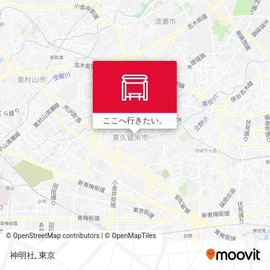 神明社地図